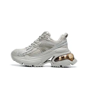 CHERYKALLY Chunky Sneakers Women's Low Top Ecru