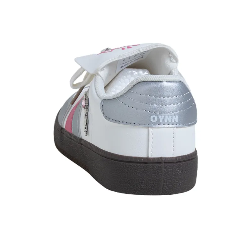 OYNN Young Baby Series Aaahh Cream Puff Shoe Box Anti Slip Wear Resistant Low Top Skateboard Shoes Women's-5