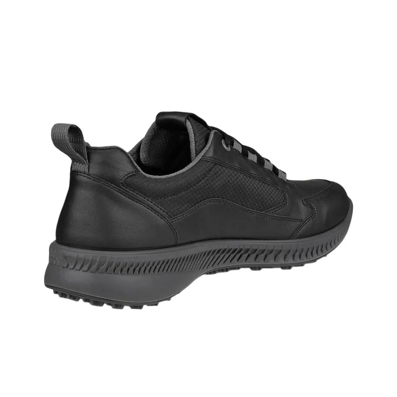 Ecco Low Top Casual Shoes Men's Black-1