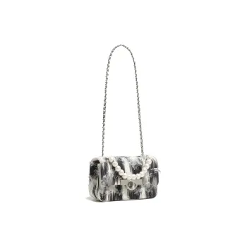 Miss Kung Fabric Shoulder Bag Crossbody Bag Regular Women's Gray