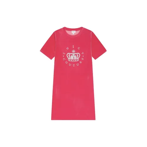 JUICY COUTURE Short-Sleeved Dresses Women's Pink