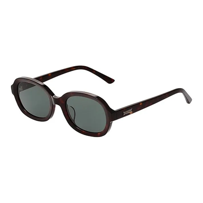 VEDI VERO Acetate Oval Sunglasses Women's Tortoiseshell-0