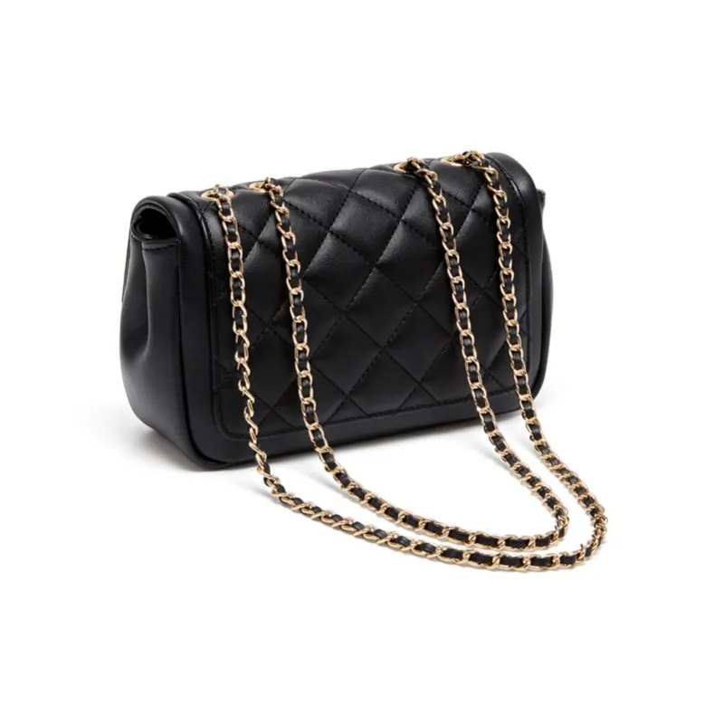 Simvay Clos Cow Leather With Synthetic Leather Shoulder Bag Crossbody Bag Shoulder Bag Chain Pack Small Size Women's-2