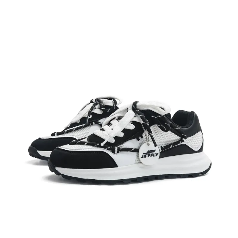 Jifffly Cushioning Anti Slip And Wear Resistant Height Increasing Low Top Casual Shoes Unisex-2