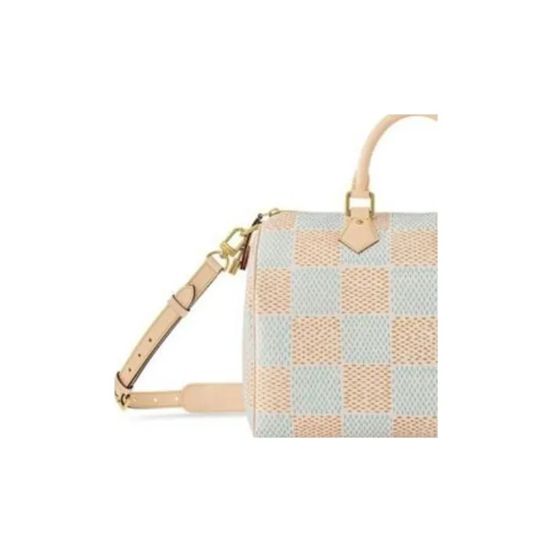LOUIS VUITTON Speedy 40 Bandoulière Damier Heritage White-4