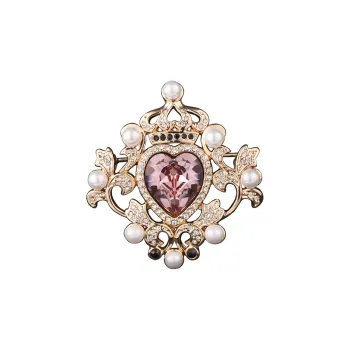Lan Ying Crystal Brooches Women's