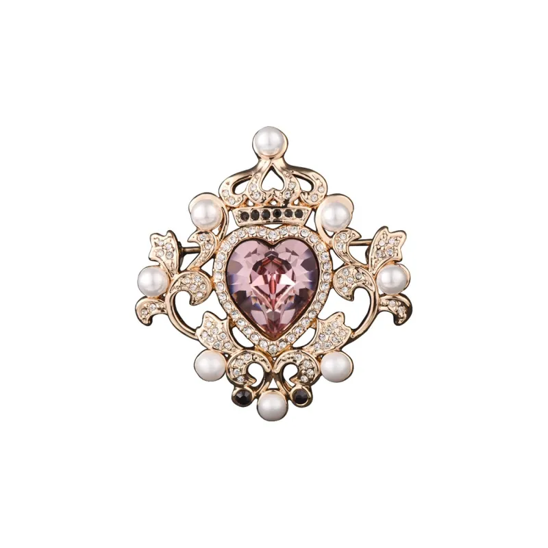 Lan Ying Crystal Brooches Women's-0