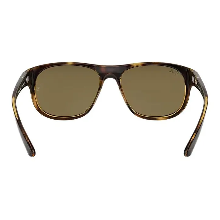 RayBan Nylon Irregular Shape Sunglasses Men's Tortoiseshell-5