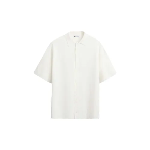 ZARA Shirts Men White