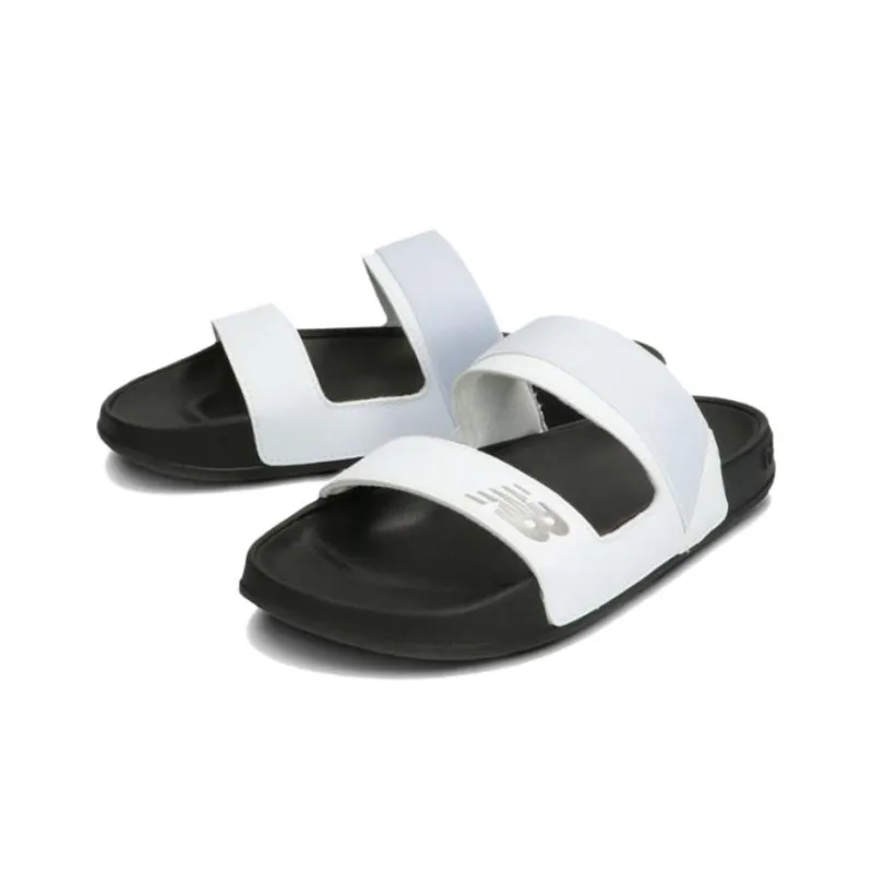 New Balance 202 Series Minimalistic White Slippers Women's-2