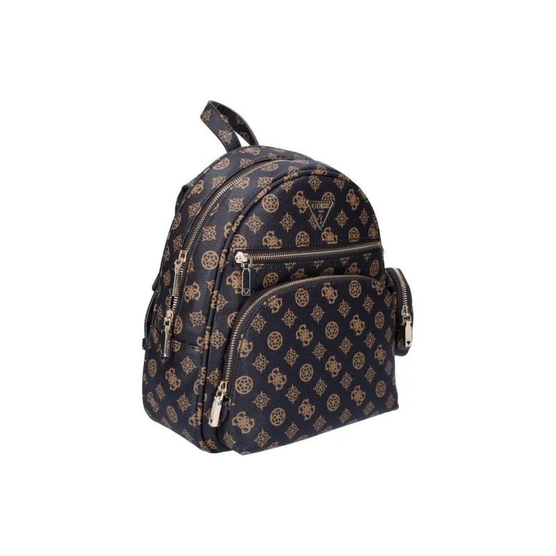 GUESS Polyurethane Backpack Women's Brown-2
