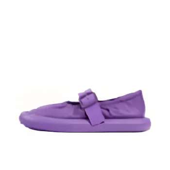 CAMPER Aqua Leather Ballerina Shoes