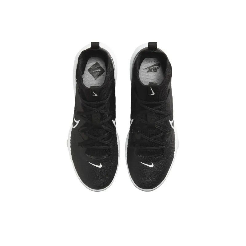 Nike Alpha Huarache NXT Slip Resistant Impact Resistant Lightweight Training Shoes Men's Black Blue Gray White-3