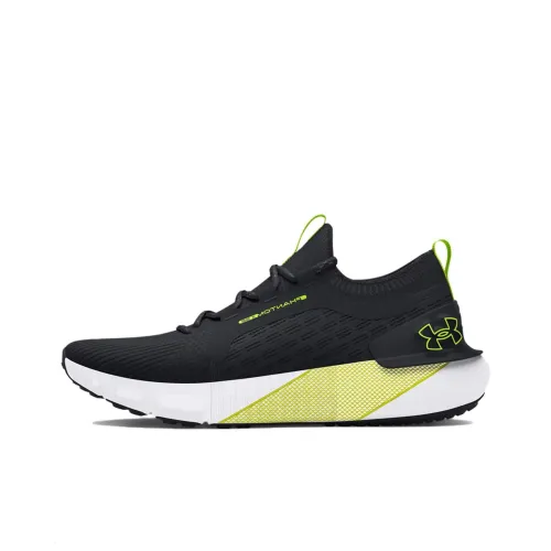 Under Armour HOVR Phantom 3 Slip Resistant Low Top Casual Running Shoes Men's Black Yellow