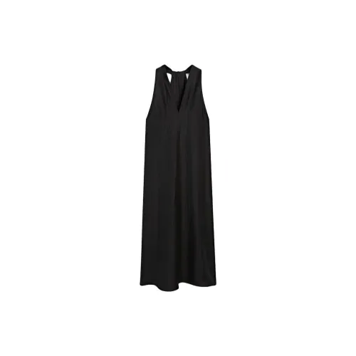 Massimo Dutti Sleeveless Dresses Women's Black