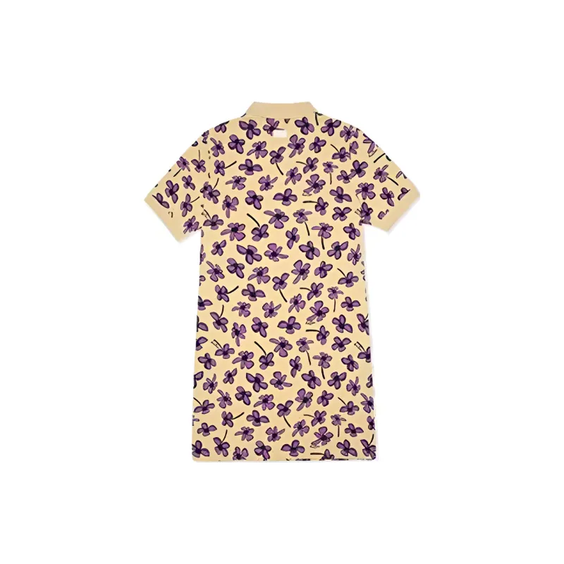 MLB Short Sleeved Dress Women's Dark Beige Skin-1