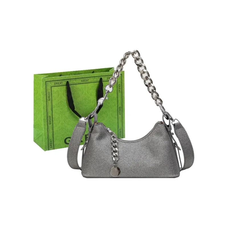 RUIPAI PU Shoulder Bag, Crossbody Bag, Handbag, Shoulder Bag Regular Women's Gold/Silver/Black/Gray-15