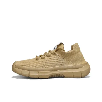 WARRIOR Running Shoes Men Low Top Khaki