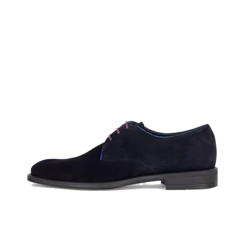 Paul Smith Dress Shoes Men Low-Top Marine Blue