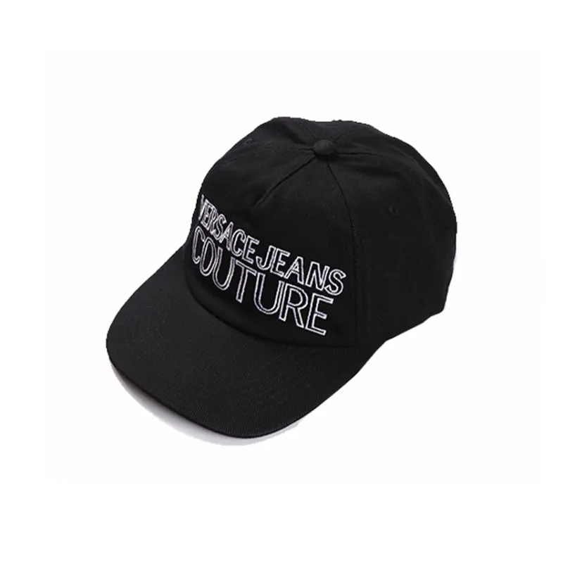 VERSACE JEANS COUTURE Polyester Baseball Caps Unisex Black-0