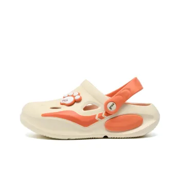 EXULL Q Clogs Women's Beige Orange