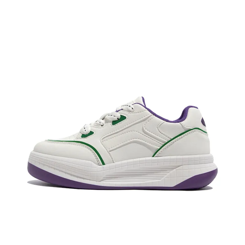 TUOPIN Support Height Increase Low Top Skateboard Shoes Women's-0