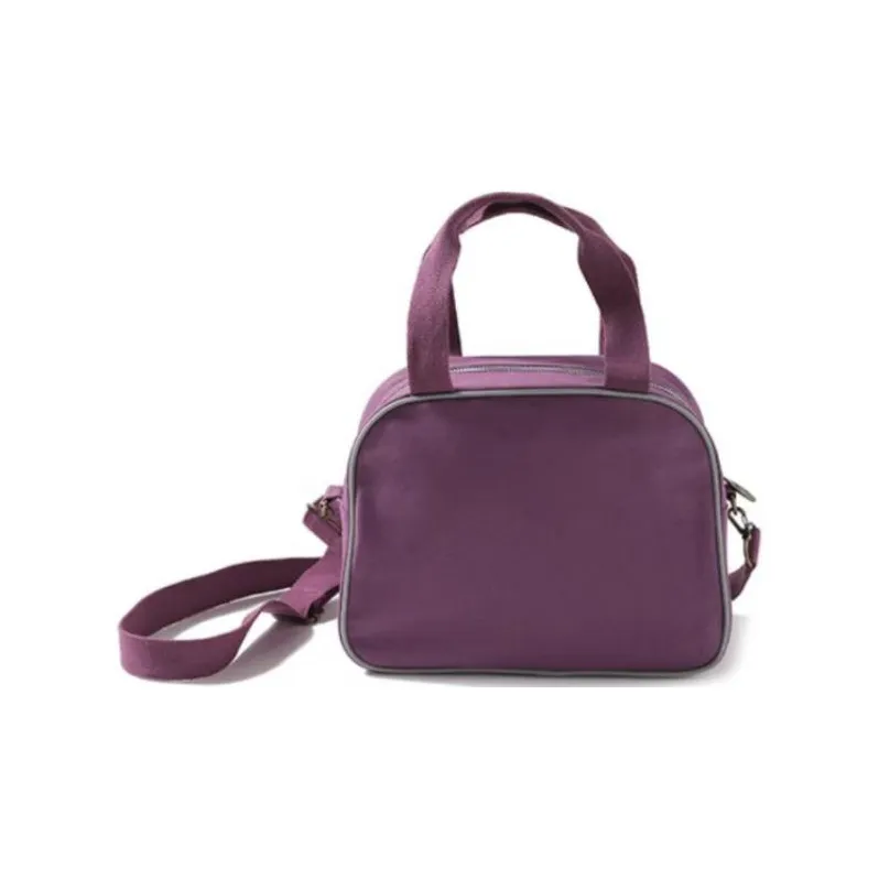 TYAKASHA Cotton Shoulder Bag Crossbody Bag Medium Size Women's Purple-1