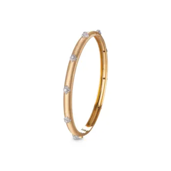 BUCCELLATI 18K Gold Bangles Unisex Gold