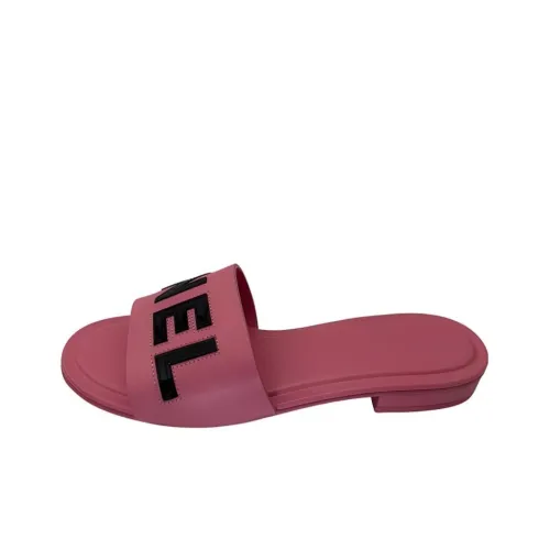 CHANEL Other Abrasion-Resistant Slide Slippers Women's Pink