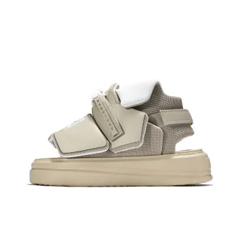 NORVINCY Korean Style Platform Beach Sandals Stylish Sandals Unisex Khaki