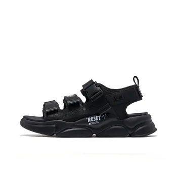 QIAODAN Beach Sandals Men's Black