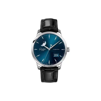 GLASHUTTE ORIGINAL SENATOR Automatic Mechanical Movement Men's Watches Watch 42mm Blue Dial