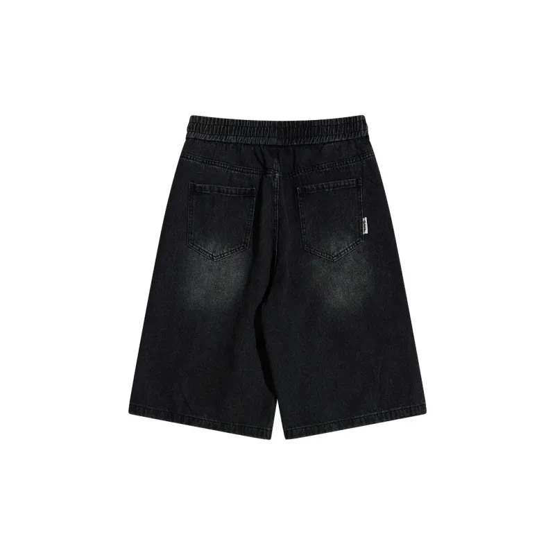 CoosRetro Denim Shorts Unisex-7