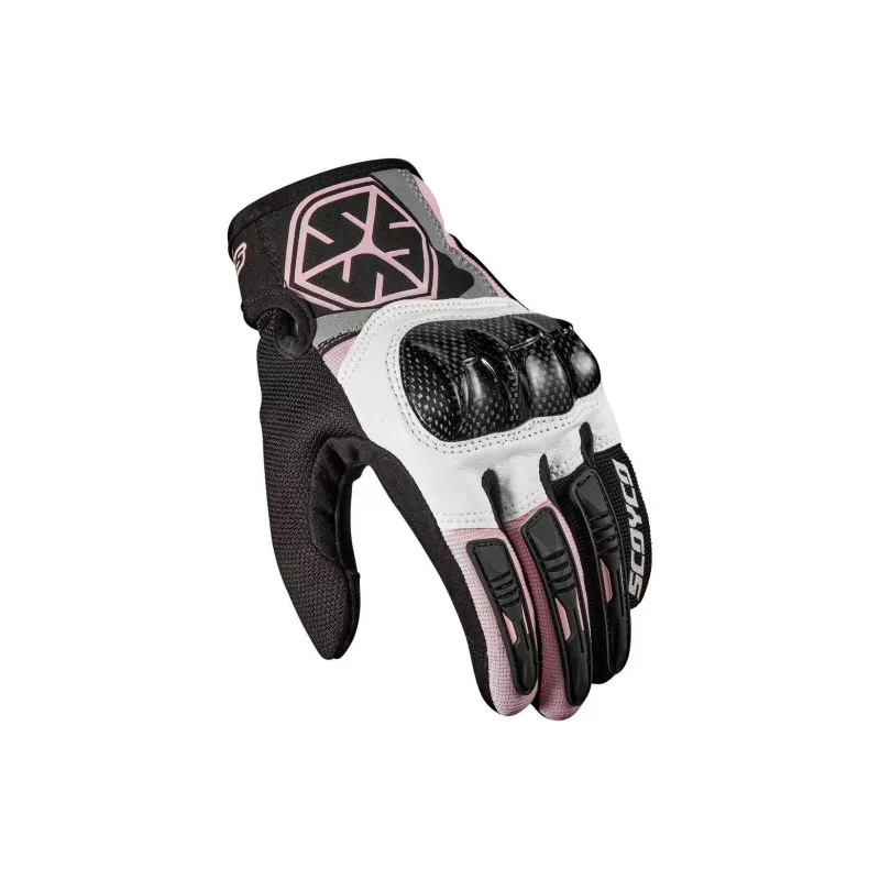 SCOYCO Motorcycle Protective Gears Carbon Fiber Polyester Hands Unisex Handlebar Mitts-10