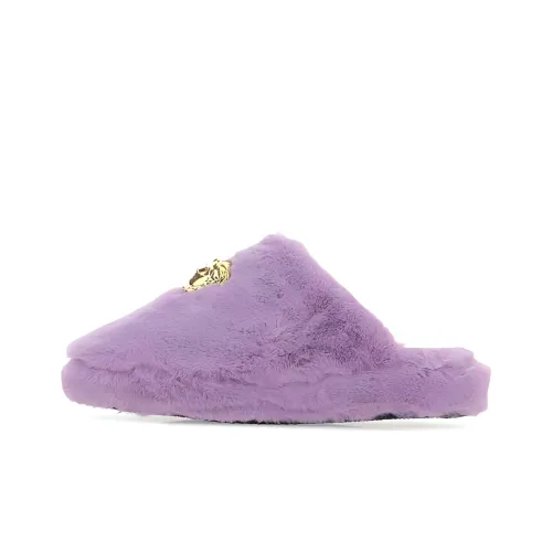 VERSACE Medusa Faux-fur Slippers