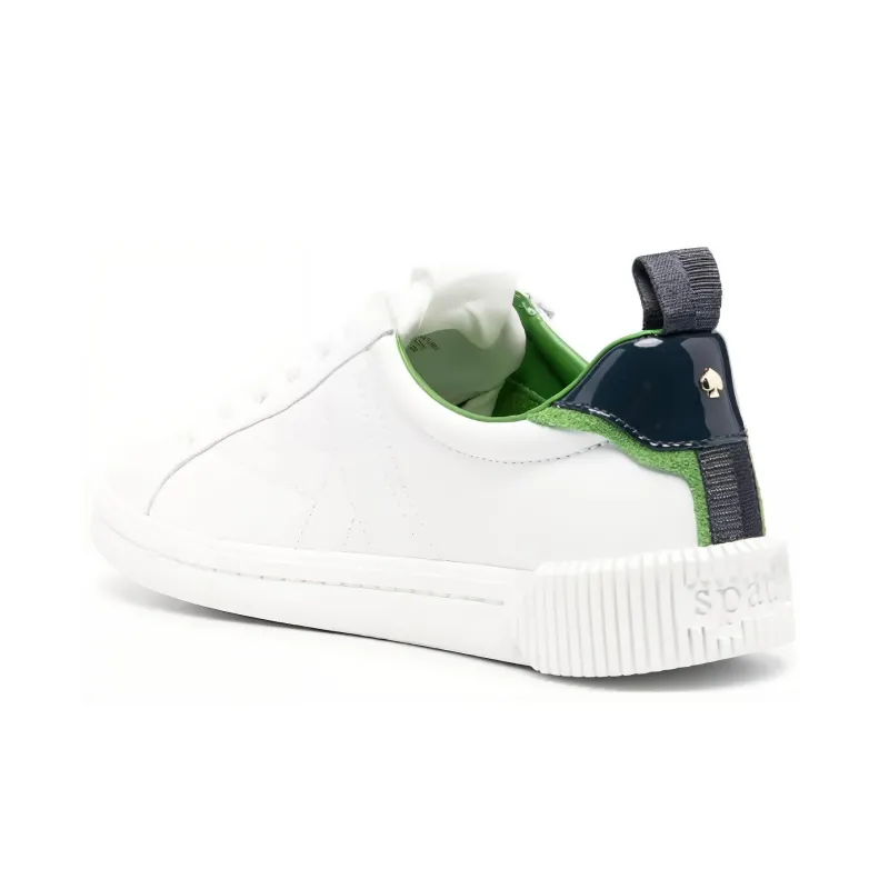 kate spade Embossed-logo Leather Sneakers-3