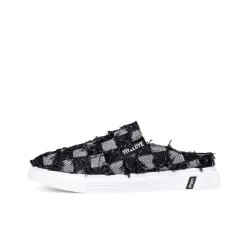YIVELOVE Wrap-toe Slippers Men's Black
