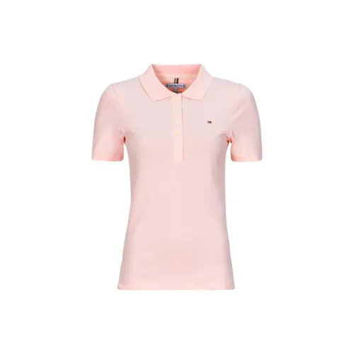 Tommy Hilfiger Polo Shirts Women's Pink