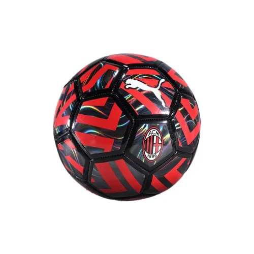 PUMA Size 4 5 Size Soccer Machine Stitched Soccer Ball Unisex Black Red