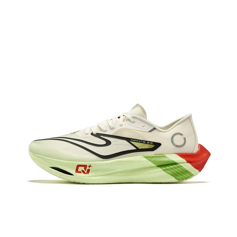 Erke Zhijing 2.0 Breathable And Resilient Low Top Running Shoes Men's Watermelon Color-0