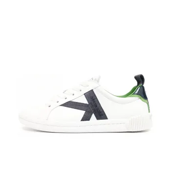 kate spade Embossed-logo Leather Sneakers