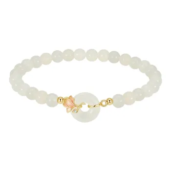 JAY Hetian Jade Bracelets Women's White Jade