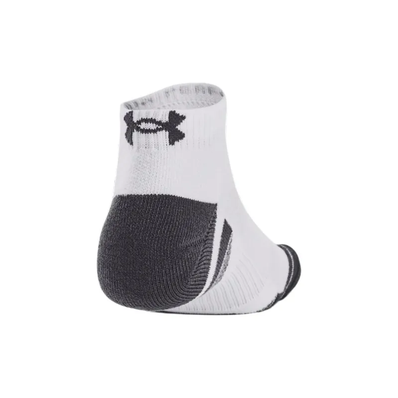 Under Armour Performance Tech Ankle Socks Unisex 3 Pack White-2