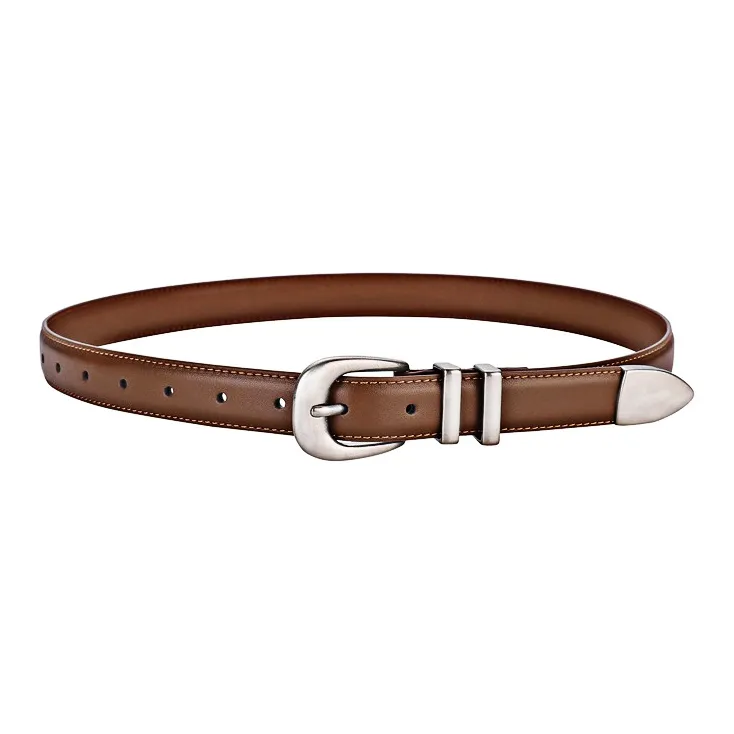 MUSTKOO Cow Leather Belts Unisex 2.3CM-3