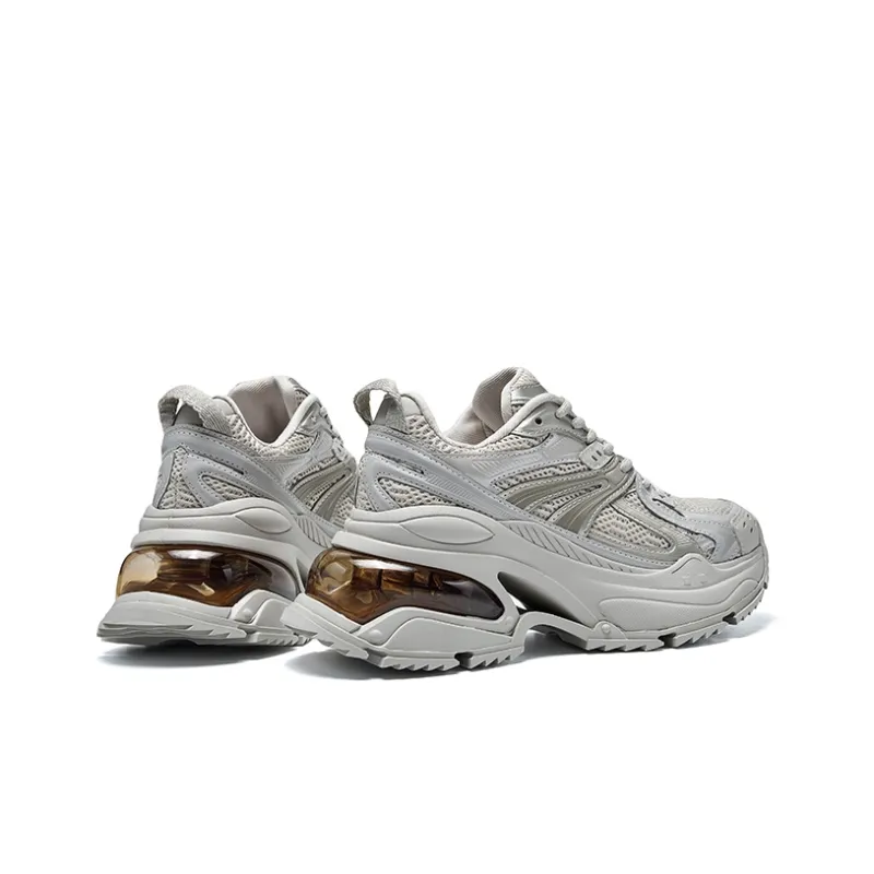 CHERYKALLY Chunky Sneakers Women's Low Top Ecru-2