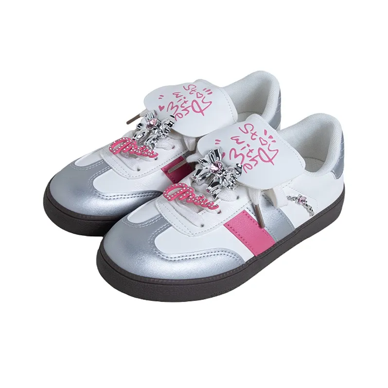 OYNN Young Baby Series Aaahh Cream Puff Shoe Box Anti Slip Wear Resistant Low Top Skateboard Shoes Women's-3