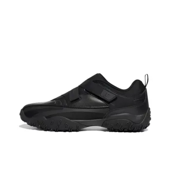 FILA Eschape Cushioning Anti Slip Wear Resistant Breathability Low Top Tennis Shoes Unisex Black