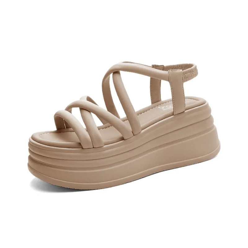 Shangjinni One Strap Sandals 7cm Women's-10