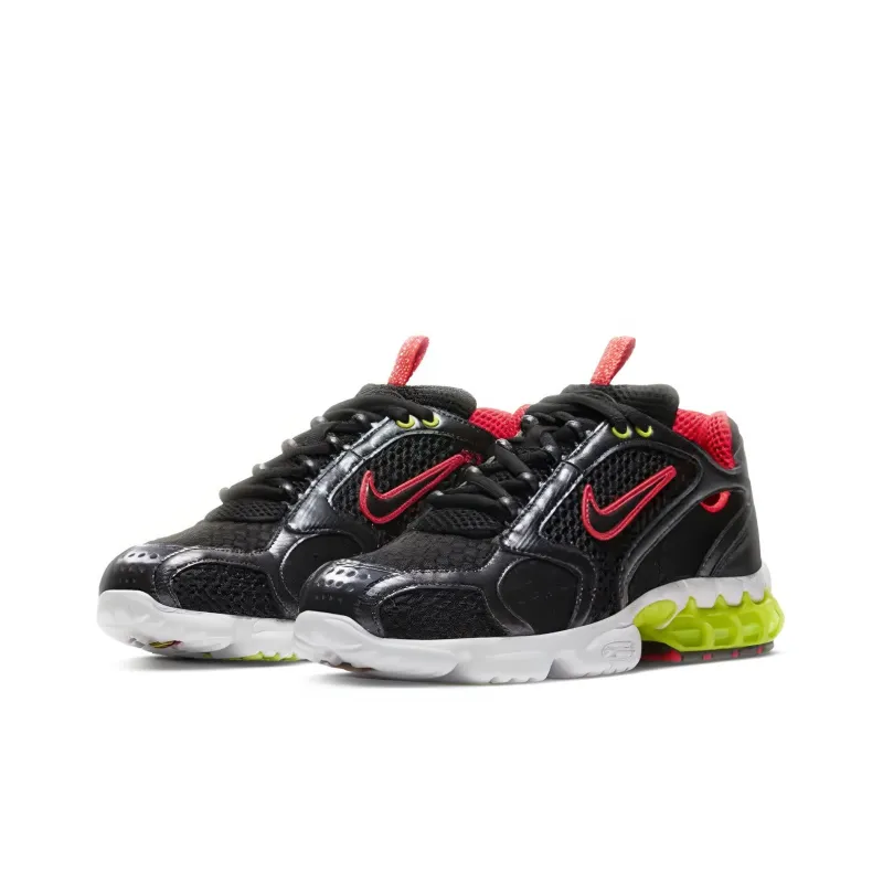 Nike Air Zoom Spiridon Cage 2 Metallic Hematite Track Red Volt Women's-2