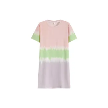Pretty Lady Nightgown Women's Pink Green